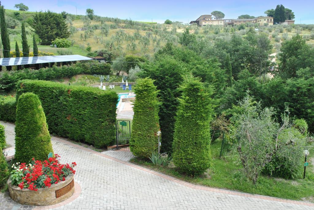 Hotel Villa San Giorgio Поджибонси Экстерьер фото